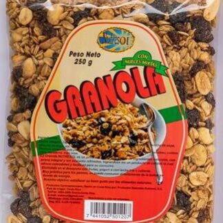 Granola con nueces mixtas