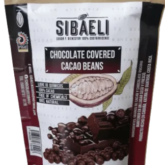 Granos de Cacao Cubiertos de Chocolate
