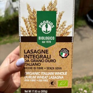 Lasaña Integral