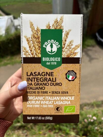 Lasaña Integral