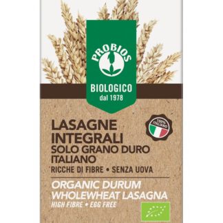 Lasaña Integral