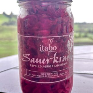 Sauerkraut-Repollo agrio Morado